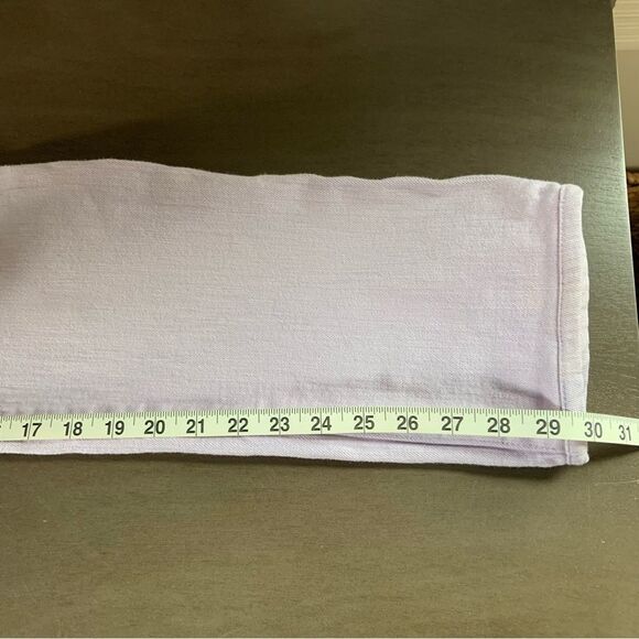LILLY PULITZER Wisteria Worth Straight Jeans Purple Size 10 - Picture 16 of 16